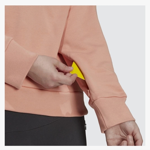 ADIDAS three bar 3B logo orbit hoodie sweatshirt in violet blue flattering fit - Picture 9 of 17